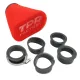 MF3156 - Filtro Aria TOP TPR Factory Spugna Rosso Airbox Dm 46 49 52 55 58 62