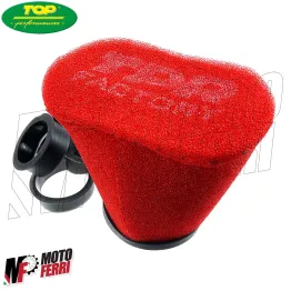 MF3156 - Filtro Aria TOP TPR Factory Spugna Rosso Airbox Dm 46 49 52 55 58 62 2