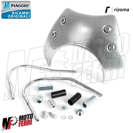 MF3160 – Cupolino Sportivo Alluminio CNC Rizoma per Vespa GTS 125 250 300 Super