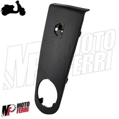 MF3161 - Nasello Scudo Anteriore Nero Grezzo per Vespa GT GTS Super 125 250 300