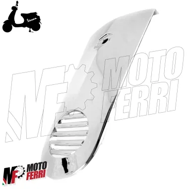 MF3163 - Nasello Scudo Anteriore Cromato per Vespa LX 50 125 150 2T 4T 4V 3V IE