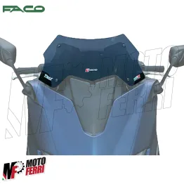 MF1911 Cupolino Parabrezza FACO Fume basso Yamaha TMAX 530 560 da 2017 a 2021 2