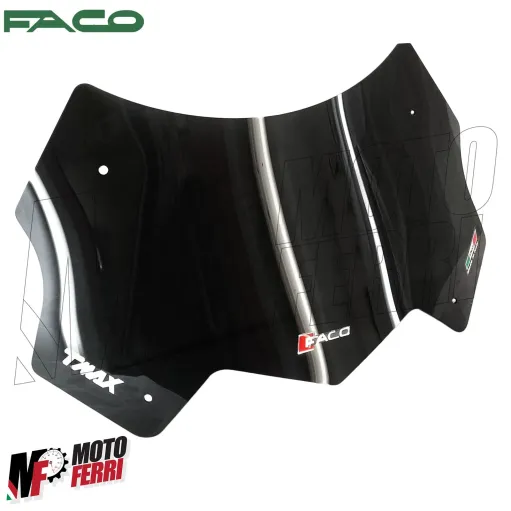 MF1911 Cupolino Parabrezza FACO Fume basso Yamaha TMAX 530 560 da 2017 a 2021
