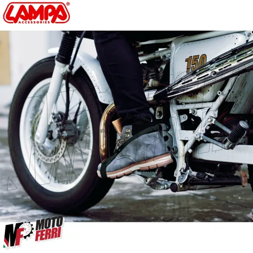 MF3169 Copri Salva Scarpa Lampa Leva Cambio Moto Protezione Copriscarpa Gomma