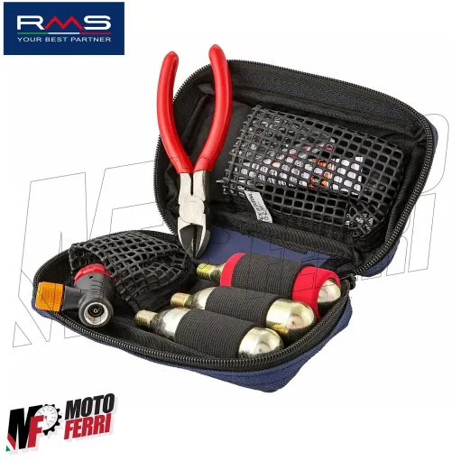 MF3170 Kit Ripara Gomme Pneumatici Tubeless Riparazione Foratura Moto Scooter