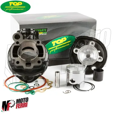 MF1493 Cilindro TOP Dm 49 Nero 75 cc Trophy Minarelli AM3/4/5 AM6 in ghisa