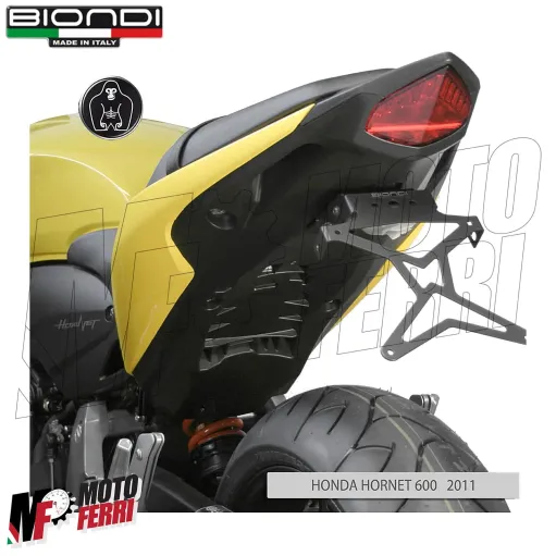 MF3177 - Portatarga Sportivo Biondi per Honda CB 1000 R - Hornet 600 - CBR 600 F