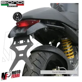 MF3179 - Portatarga Sportivo Biondi Ducati Monster 600 620 S2R 800 900 S4 S4R 2