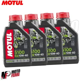 MF3182 Kit Tagliando Benelli TRK 502 X Filtro Aria Olio Motul 5100 10W40 2
