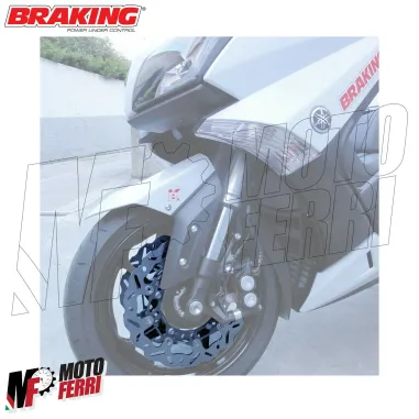 MF2631 Dischi Freno TMAX 530 560 da 2015 a 2025 Braking 300 mm Wave + Pastiglie