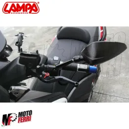 MF2103 Attacco Vaschetta Olio Freni + Placca adesiva Smartphone Moto Scooter 2