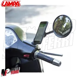 MF3185 Supporto Smartphone specchietto + Placca adesiva Vespa GTS Super Sport HPE 125 250 300 2