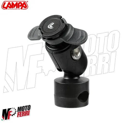 MF3185 Supporto Smartphone specchietto + Placca adesiva Vespa GTS Super Sport HPE 125 250 300