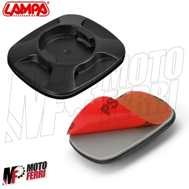 MF3185 Supporto Smartphone specchietto + Placca adesiva Vespa GTS Super Sport HPE 125 250 300