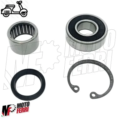 MF0811 - Kit Revisione Cuscinetto Tamburo Anteriore Vespa 125 150 200 PX Arcobaleno