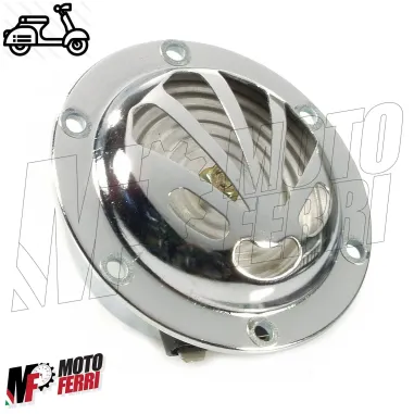 Clacson Claxon Cromato 6 Volt 6V per Vespa 150 VBB1 VBB2 VBA1 VBA2 160 GS
