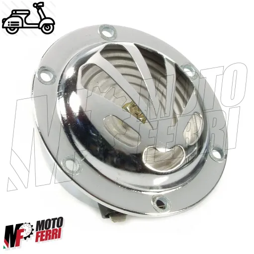 Clacson Claxon Cromato 6 Volt 6V per Vespa 150 VBB1 VBB2 VBA1 VBA2 160 GS