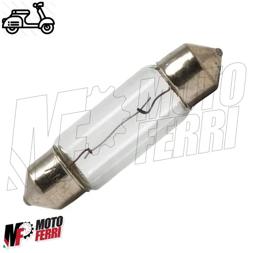 Lampadina 6-10 6V 10W Siluro Doppia Vespa 50 Special R L N 125 ET3 Primavera