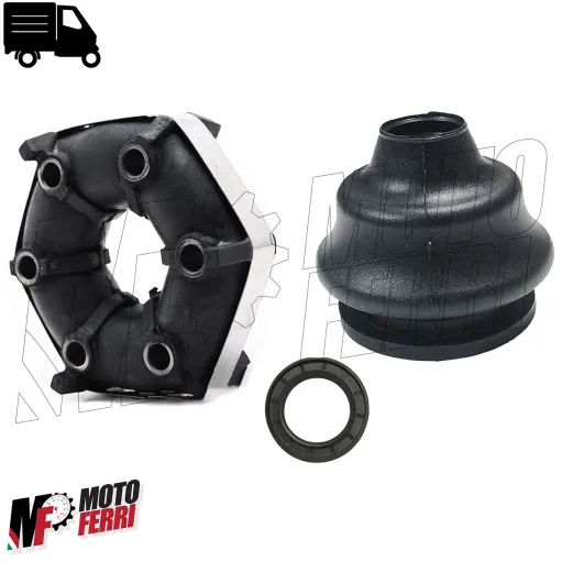 Kit Giunto + Paraolio + Cuffia Ruota Semiasse Piaggio Ape MP 550 600 601 602 703