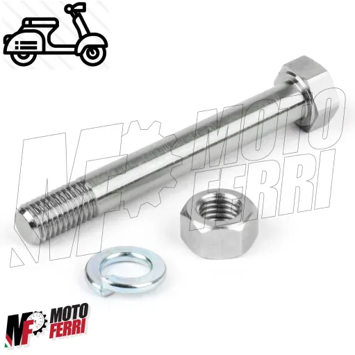 Bullone Perno Dado Ammortizzatore Posteriore Vespa PX 125 150 200 PE Arcobaleno