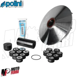 MF0397 Variatore Hi-Speed Polini 8 rulli Yamaha TMAX 530 560 dal 2017 al 2024 2