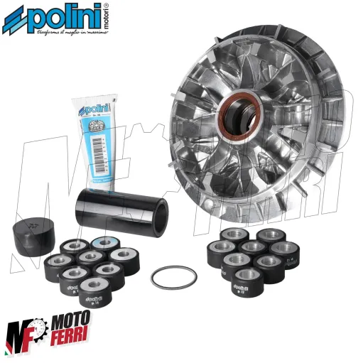 MF0397 Variatore Hi-Speed Polini 8 rulli Yamaha TMAX 530 560 dal 2017 al 2024