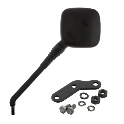 Specchio Quadro Nero Sinistro / Destro per Vespa 50 Special R L N PK S XL N V