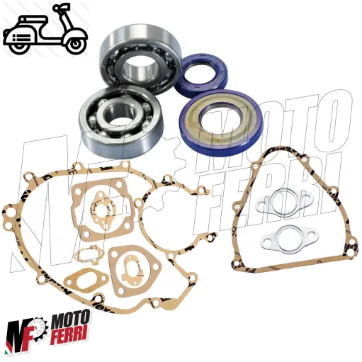 MF0950 - Kit Guarnizioni Cuscinetti Albero Motore Polini Vespa 50 R L N 125 ET3