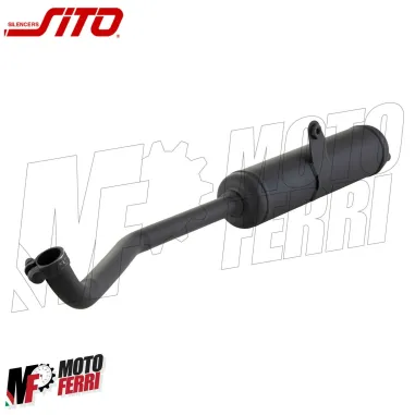 Marmitta Sito Versione Plus Sport Potenziata 0249 Piaggio 50 Si Boss K2 FL2