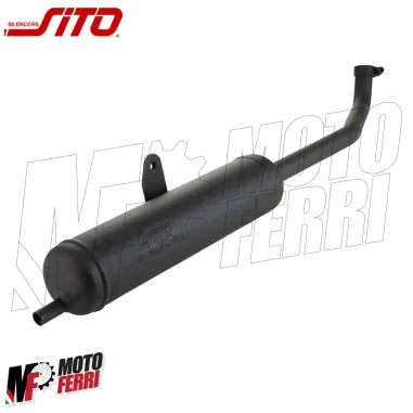 Marmitta Sito Versione Plus Sport Potenziata 0249 Piaggio 50 Si Boss K2 FL2