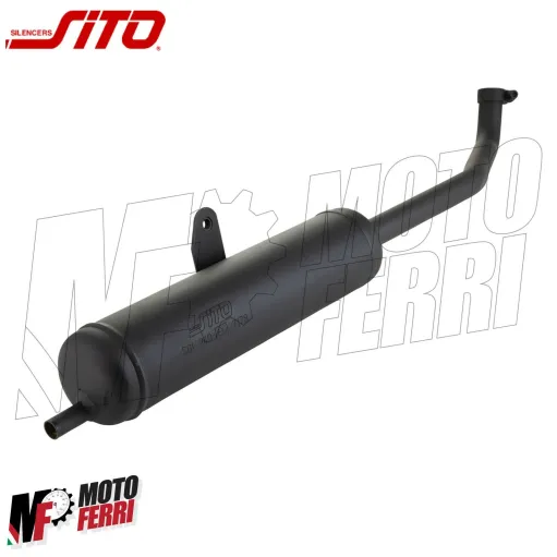 Marmitta Sito Versione Plus Sport Potenziata 0249 Piaggio 50 Si Boss K2 FL2