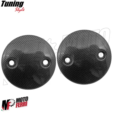 MF3206 Kit 2 Coperchio Frizione / Variatore Carbon TMax 500 530 da 2001 a 2016