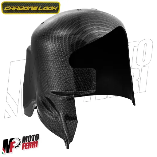 MF3207 Cuffia Cilindro Motore Carbon Look per Vespa PX 125 150 Arcobaleno MY