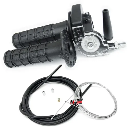 MF2208 Kit Comando Gas Rapido Formula Racing + Corda Filo Moto Scooter Cross