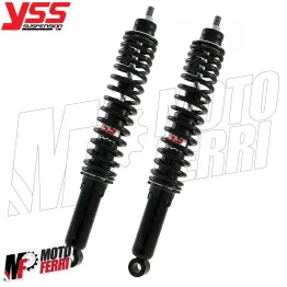 MF1765 Ammortizzatori Posteriori YSS Regolabile Molla Nera Vespa GTS Super HPE 2
