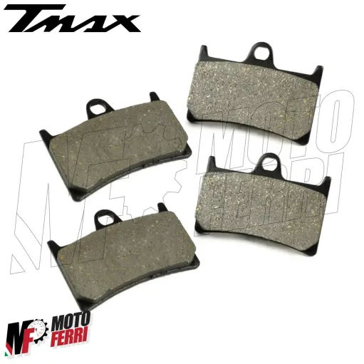MF3211 Kit 2 Disco Freno Anteriore Braking + Pastiglie per Yamaha TMAX 500 da 2008 a 2011