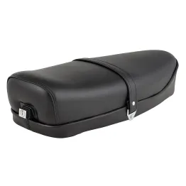 Sella Lunga Nera Sellone Nero con Serratura per Piaggio Vespa 50 Special RLN 125 ET3 Primavera