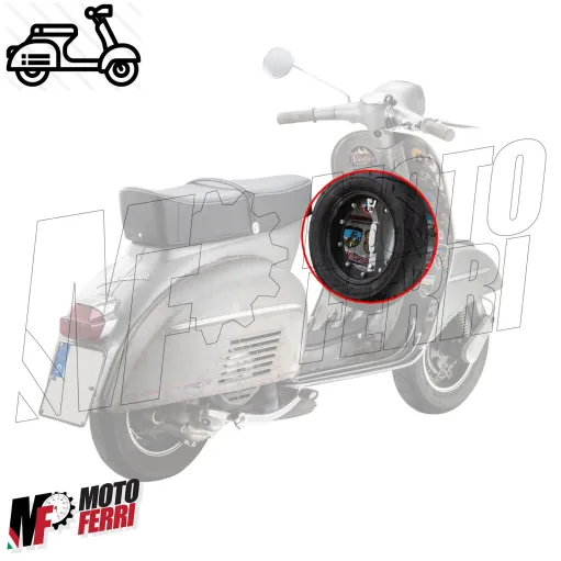 Supporto Porta Ruota di Scorta Piaggio Vespa 50 Special R L N 125 ET3 Primavera