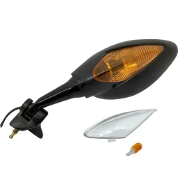 MF3235 Specchietto retrovisore Sinistro da Carena Nero Freccia FAR Ducati 749 R Dark / 999 S
