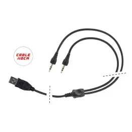 MF3240 - Cavo Doppio ricarica USB Interfono Cellularline Interphone MC/XT/F5/F5S