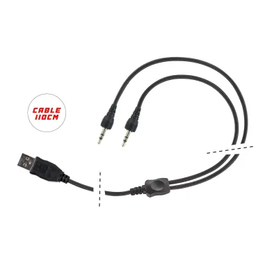 MF3240 - Cavo Doppio ricarica USB Interfono Cellularline Interphone MC/XT/F5/F5S