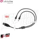 MF3240 - Cavo Doppio ricarica USB Interfono Cellularline Interphone MC/XT/F5/F5S