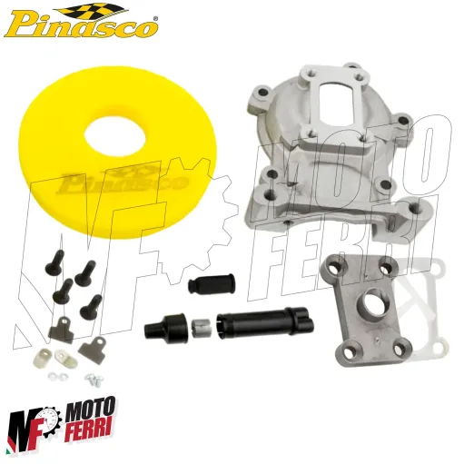 Carter Motore Lamellare Doppio Carburatore 46 Pinasco per Piaggio Si Ciao Bravo