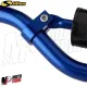 MF3246 - Manubrio Cross Alluminio Blu 22mm Traversino Imbottitura Cross HM Honda