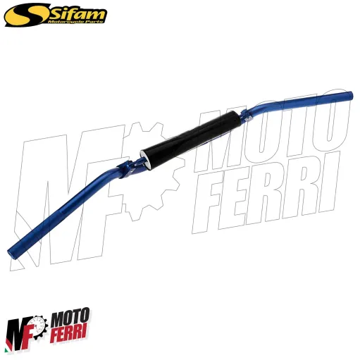 MF3246 - Manubrio Cross Alluminio Blu 22mm Traversino Imbottitura Cross HM Honda