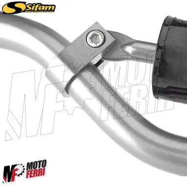 MF3247 - Manubrio Cross Alluminio 22mm Traversino Imbottitura per Cross HM Honda