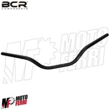 MF3248 Manubrio Alluminio Nero Opaco BCR 22mm / 725mm Moto Naked Universale