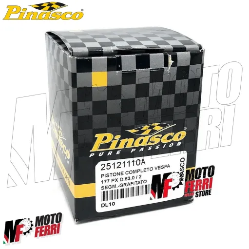 MF3254 Pistone A Pinasco Cilindro In Alluminio 177CC Dm 63 Vespa 125 150 PX