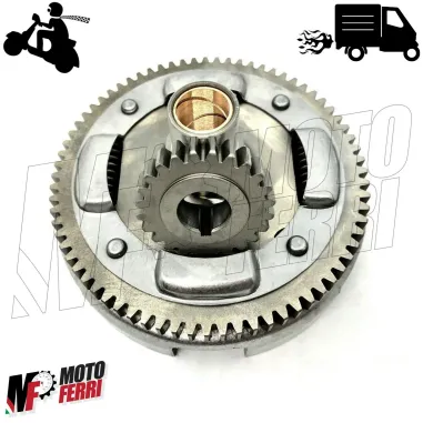 MF0516 - Campana Rapporti Allungati 24-72 Denti Dritti Vespa 50 125 PK S XL