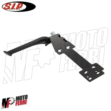 Cavalletto SIP Laterale Alluminio Nero Vespa 50 125 PK S XL FL HP Rush N V FL2